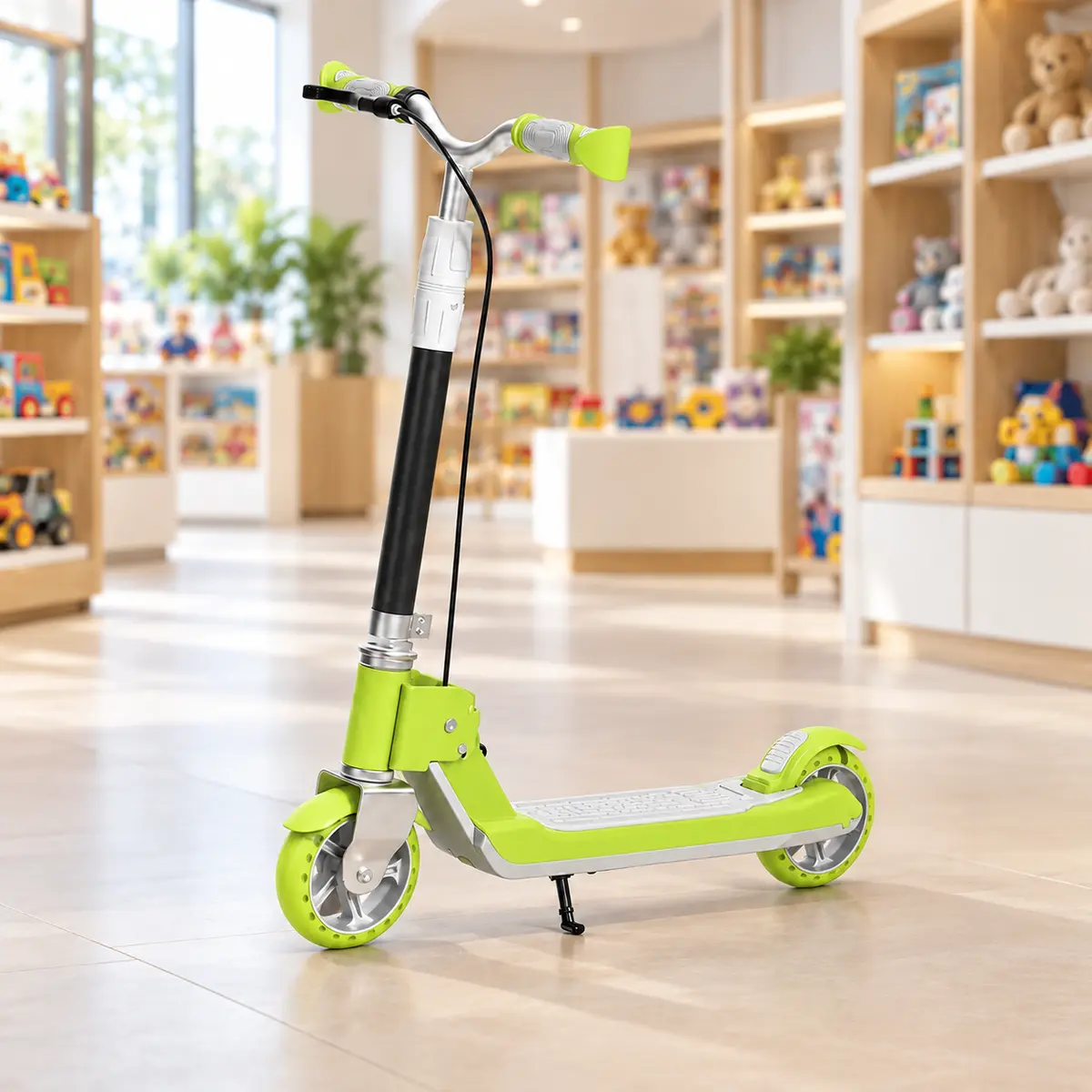 Lime LUMORA GLOWRIDE LED Kids Scooter